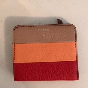 Fossil Color Block Wallet